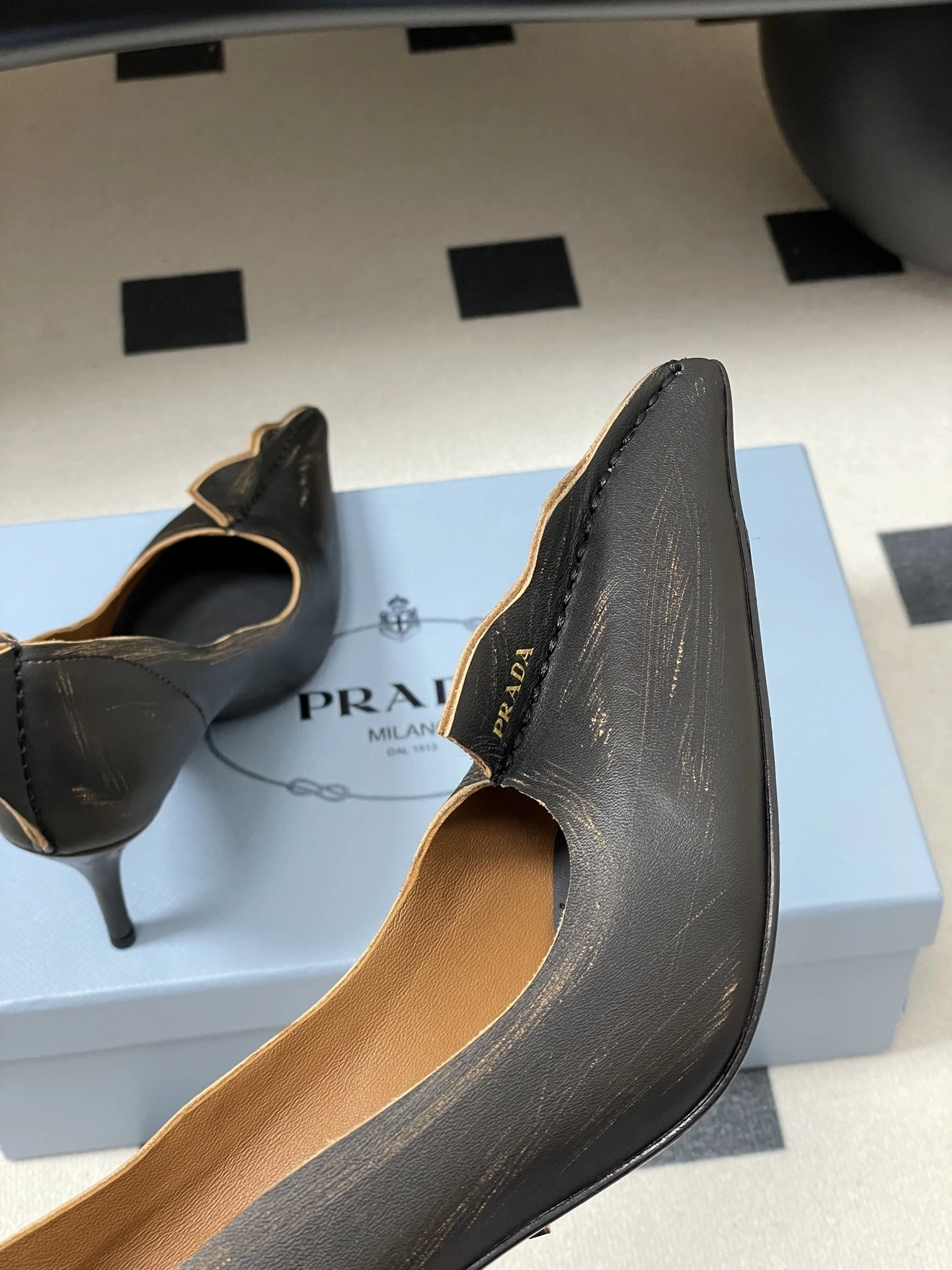 COCO-- Pr141 1I194O_V69_F0Y71_F_A085 Calfskin sheepskin Heel height ：8.5cm item:E-X198J1716